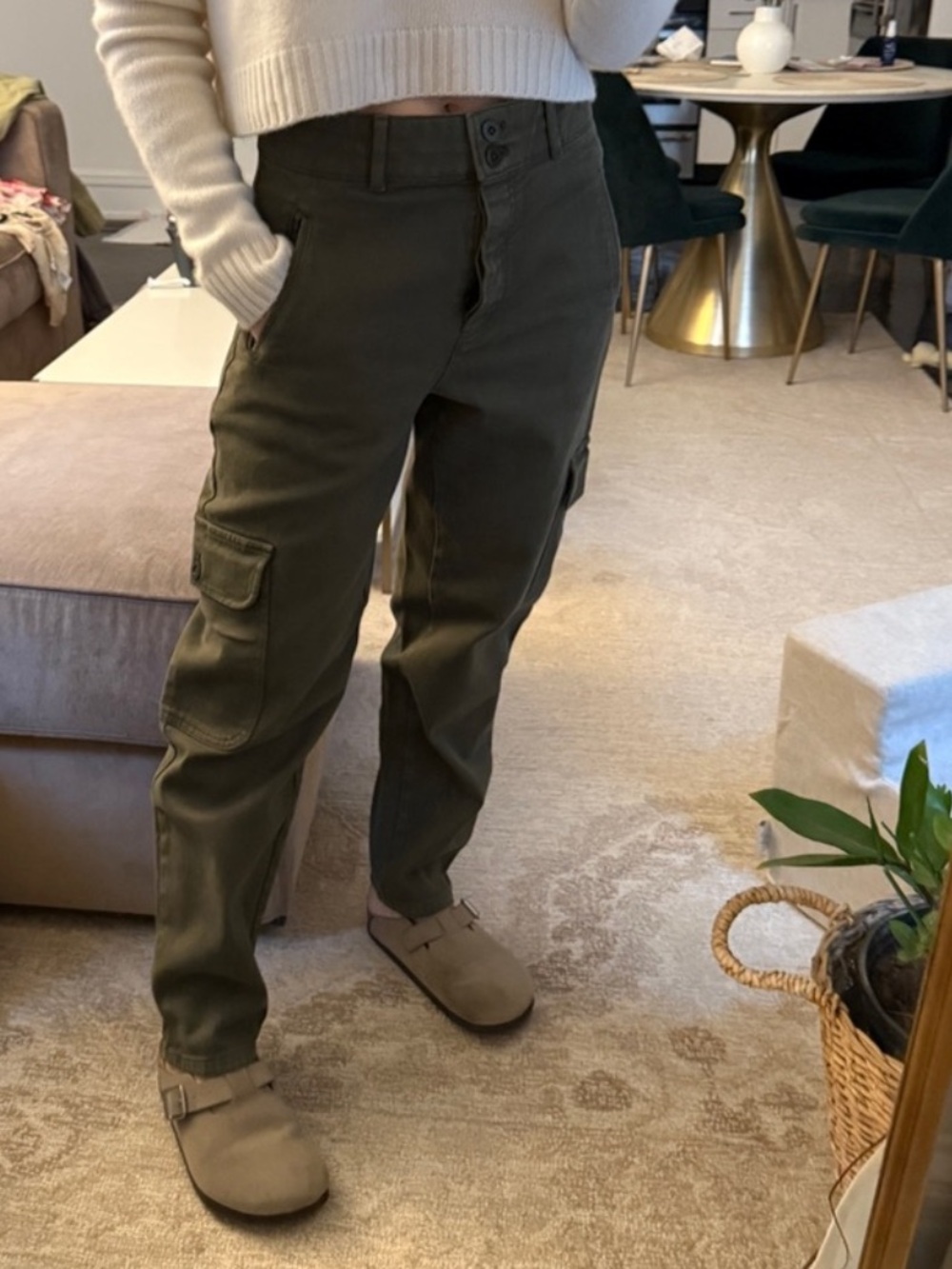 Aritzia Wilfred Free Modern Cargo Pants
